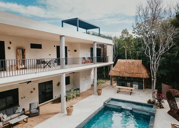 Pousada Jungle Retreat With Master Puerto Morelos